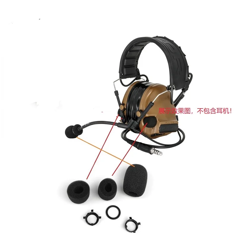 3M Peltor Comtac III Auriculares Tácticos Micrófono Esponja - imagen 3