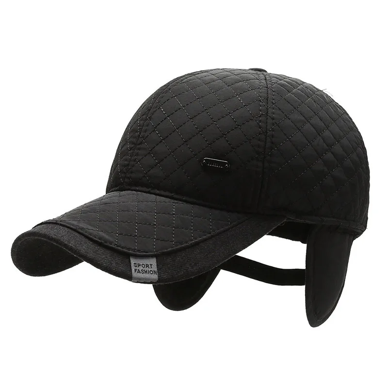 Gorra táctica con orejeras cálida de camionero para invierno - imagen 2