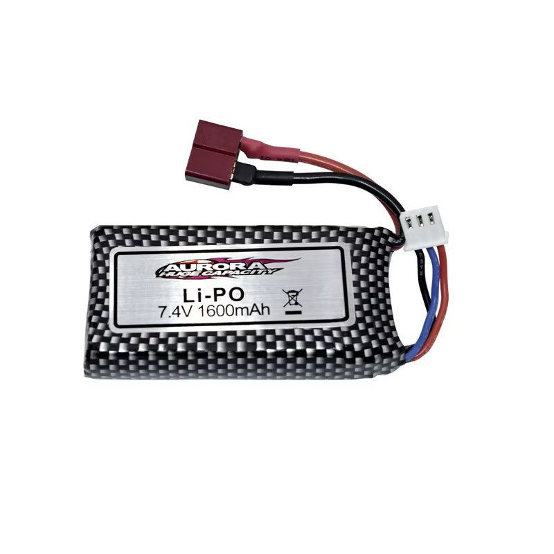 Batería LiPo 7.4V 1600mAh coche teledirigido recambio - imagen 2