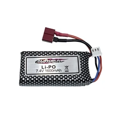 Batería LiPo 7.4V 1600mAh coche teledirigido recambio