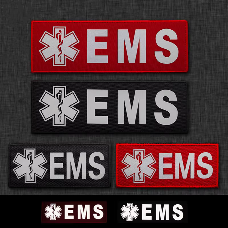 Parche EMS reflectante primeros auxilios – Insignia táctica - imagen 3