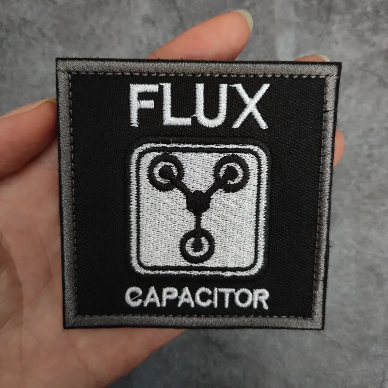 Parche bordado condensador de flujo – Táctico para mochila y chaleco