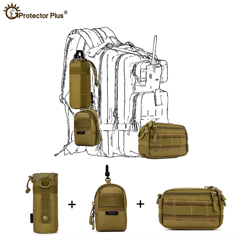 Bolsa táctica principal con compartimentos