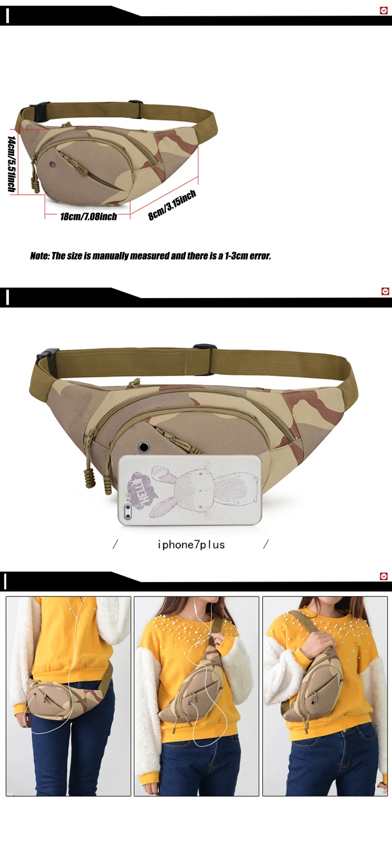 Correa ajustable del cinturón running unisex
