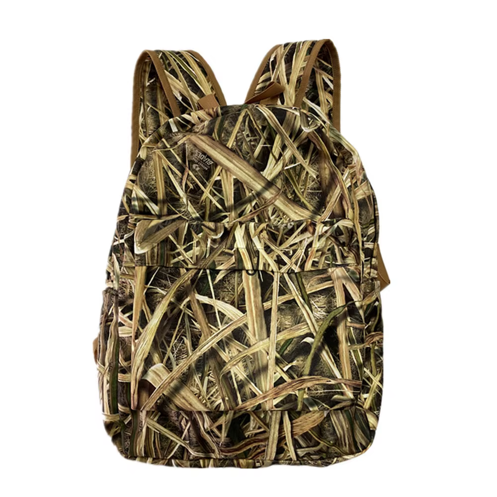 Mochila de camuflaje vista frontal