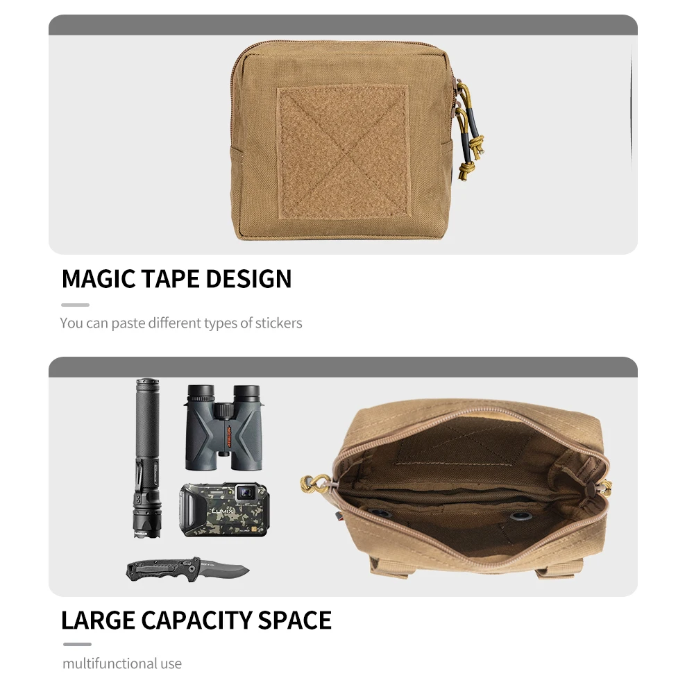 Sistema de correas MOLLE para fijación en chaleco táctico