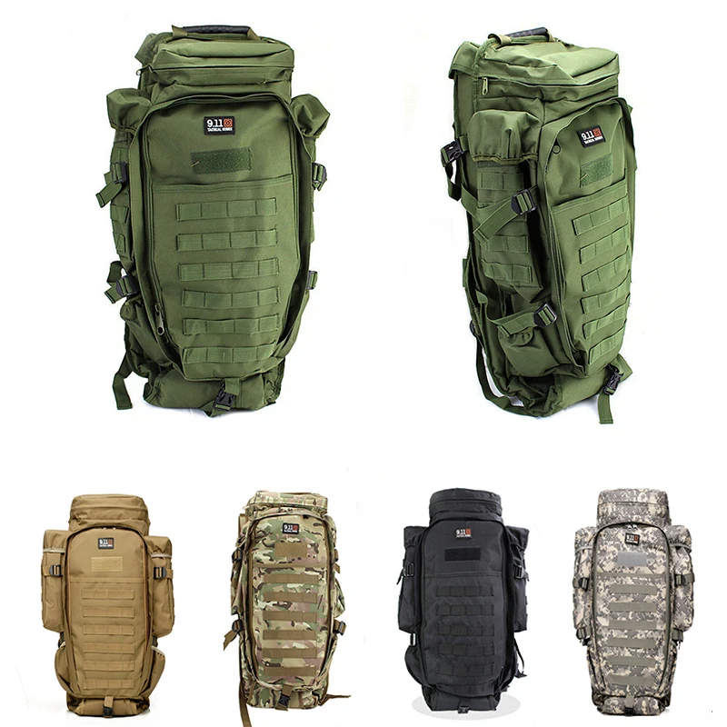 Clusgo Mochila táctica rifle MOLLE ripstop