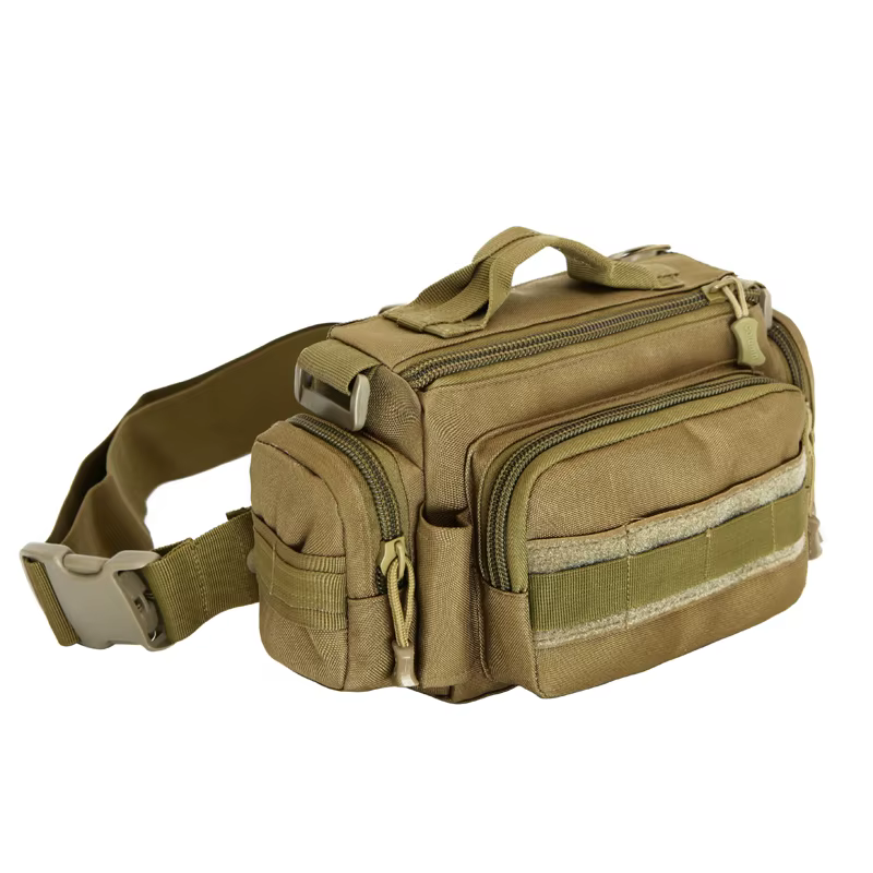 Riñonera táctica nailon ripstop impermeable – Camuflaje - imagen 4