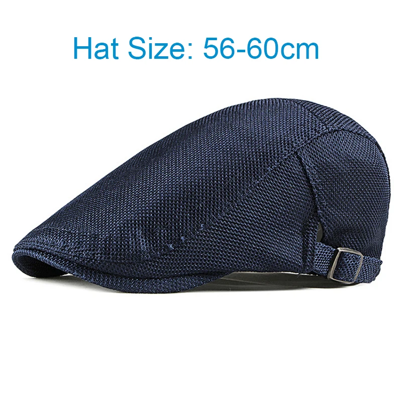 Gorra táctica de malla transpirable retro lisa al aire libre para golf - imagen 3