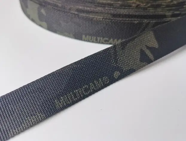 MCBK cinta de camuflaje jacquard negra doble cara para manualidades