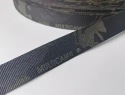 MCBK cinta de camuflaje jacquard negra doble cara para manualidades
