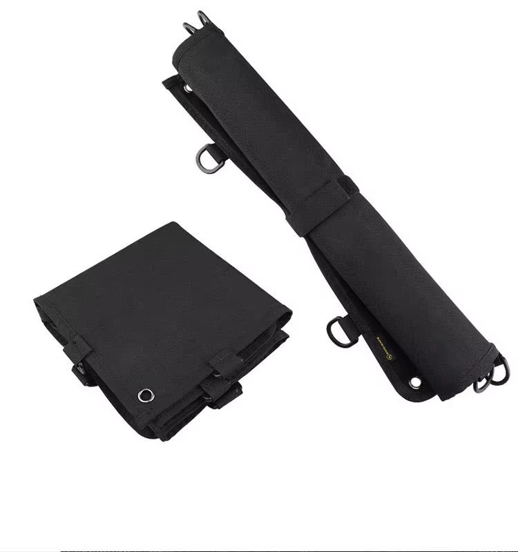 Panel colgado con configuración de parches variados
