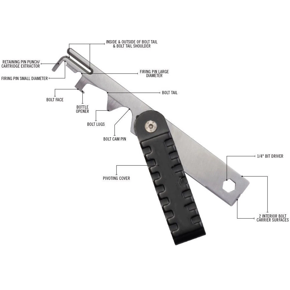 Rascador AR15 BCG en caja