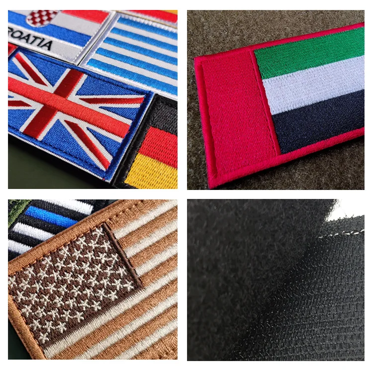Bandera táctica de país con cierre velcro - imagen 5