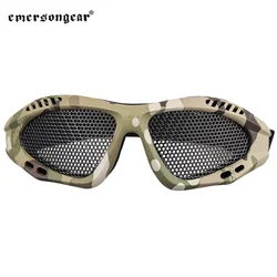 Gafas protectoras tácticas Emersongear – Malla de acero para Airsoft y caza