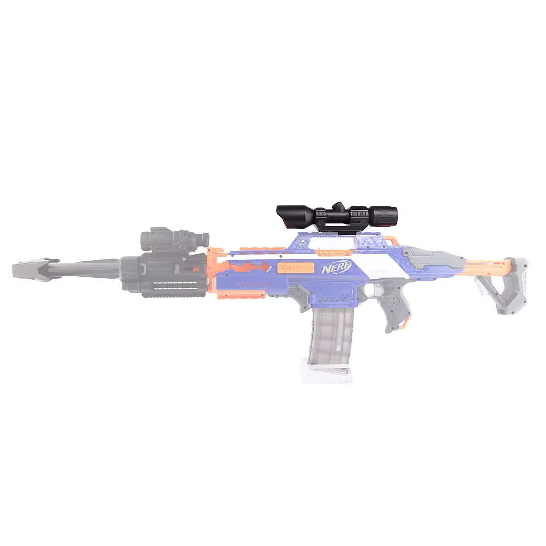 Visor tubular frontal tactico para Nerf Elite Series – Accesorio exterior - imagen 2