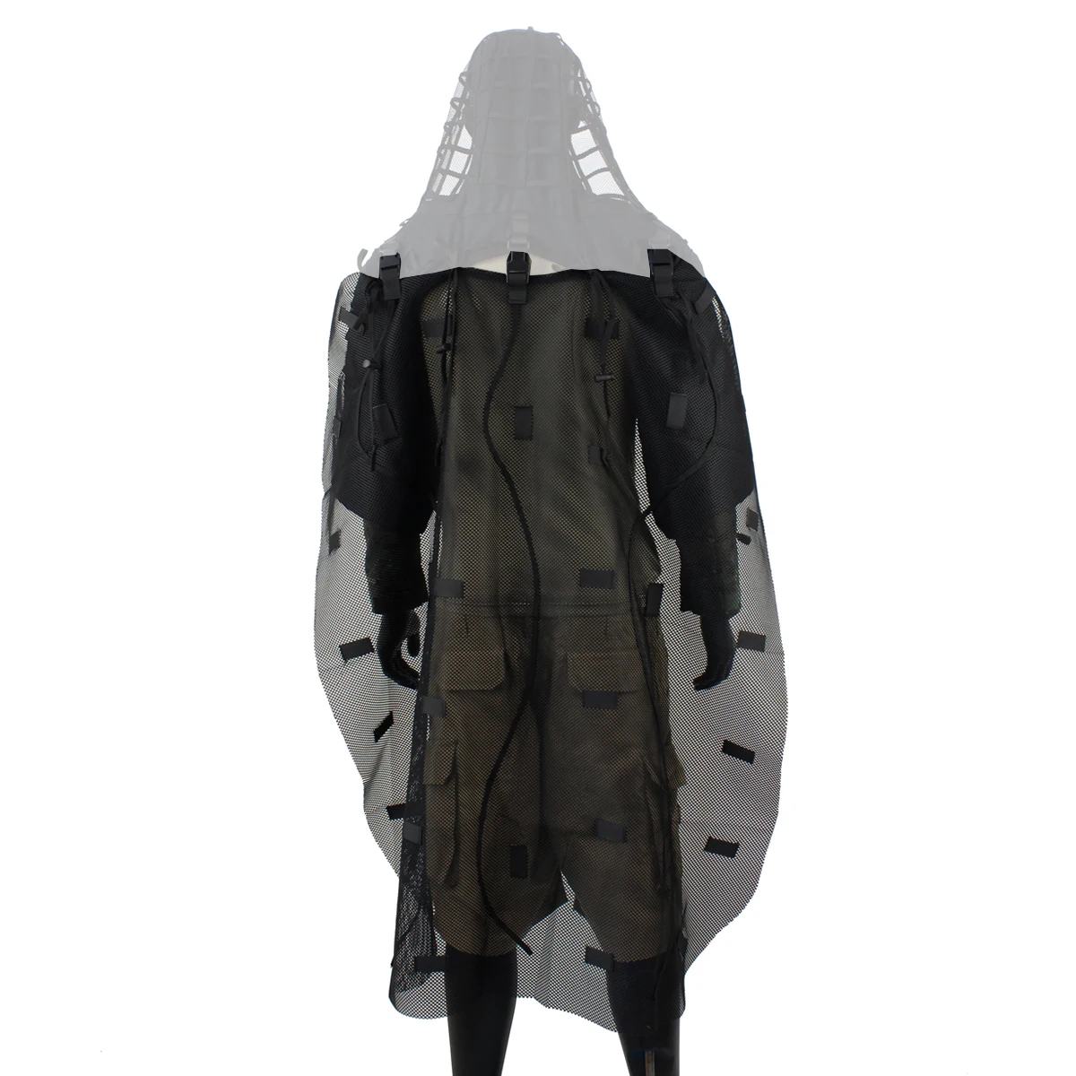 Traje Ghillie de nailon transpirable para caza y airsoft - imagen 3