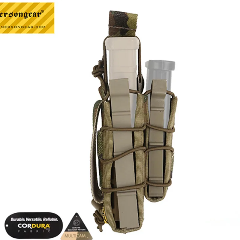 Funda táctica MOLLE para cargadores M4/M16, compatible AK y Glock - imagen 2