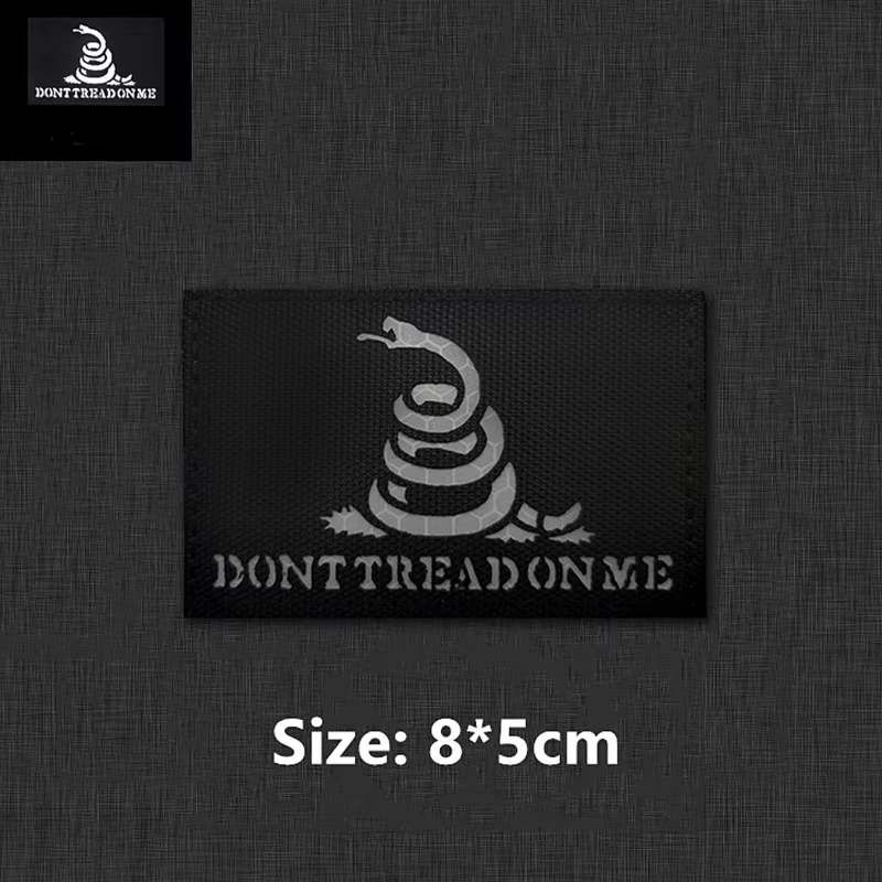 Bandera IR Gadsden Reflectante – Parche Serpiente Brazalete Nylon - imagen 3