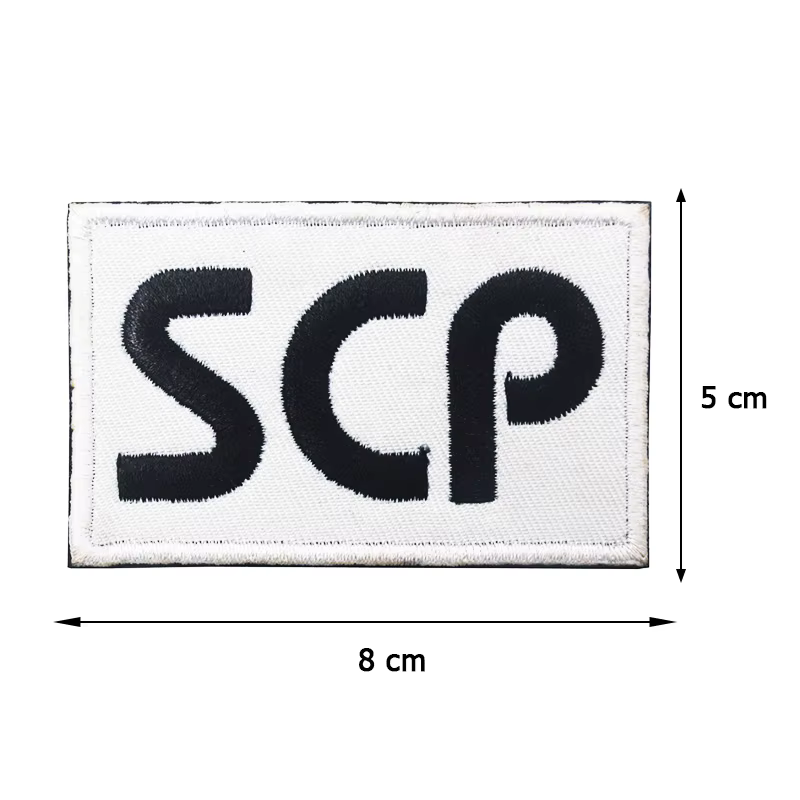 Parche táctico SCP bordado con velcro para MOLLE y ropa - imagen 5