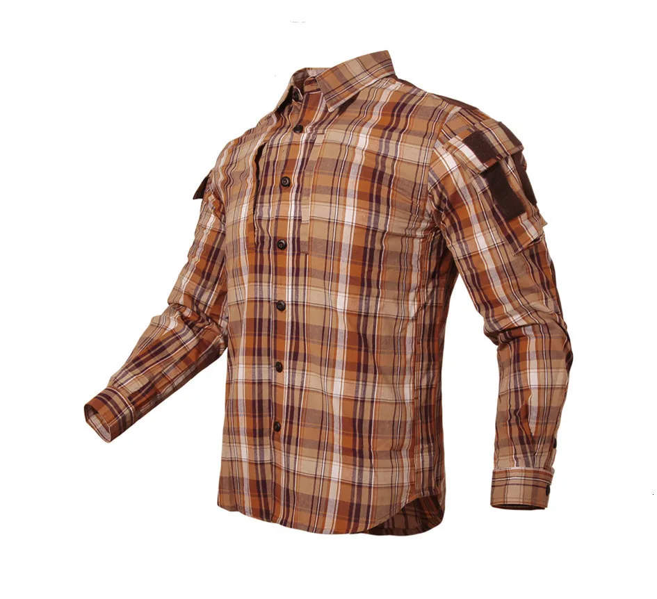 Camiseta Táctica Algodón Ripstop Manga Larga Outdoor - imagen 2