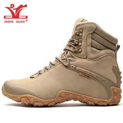 Botas senderismo cuero vaca – Antideslizantes montaña y caza