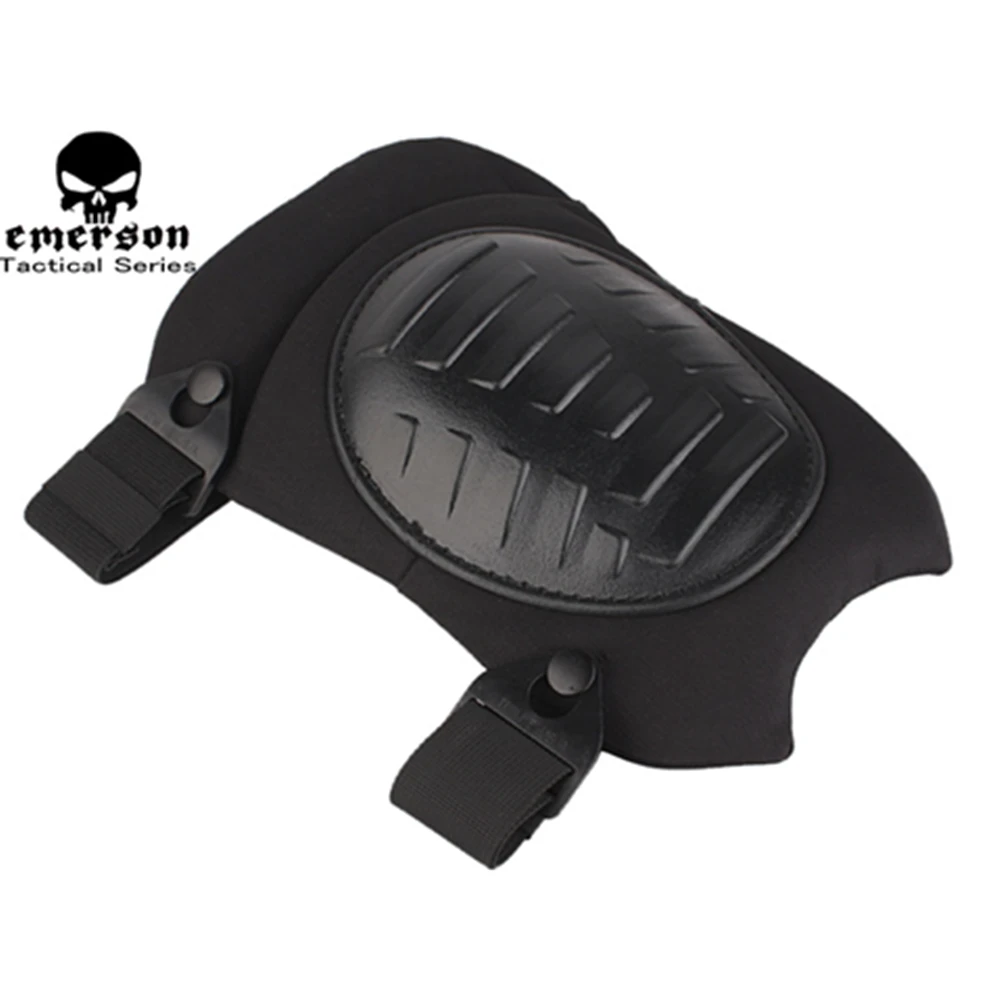 Vista frontal de las rodilleras y coderas Emersongear Tadpads