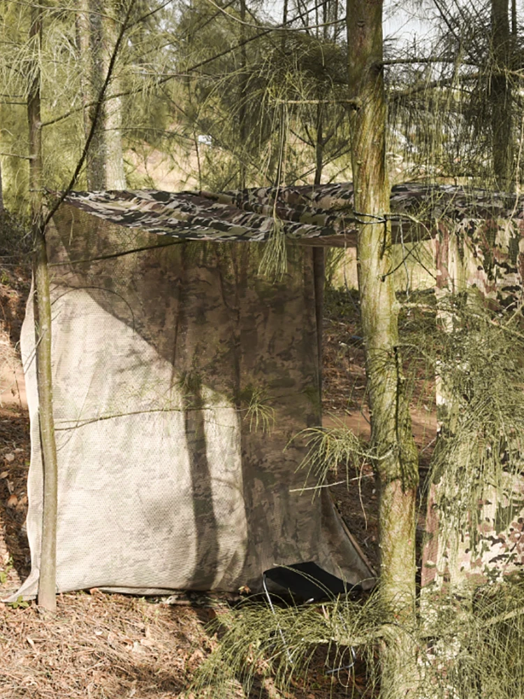 Camuflaje multiposición en exterior