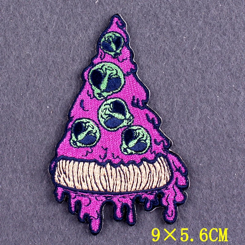 Parche táctico termoadhesivo OVNI alienígena para planchar - imagen 3