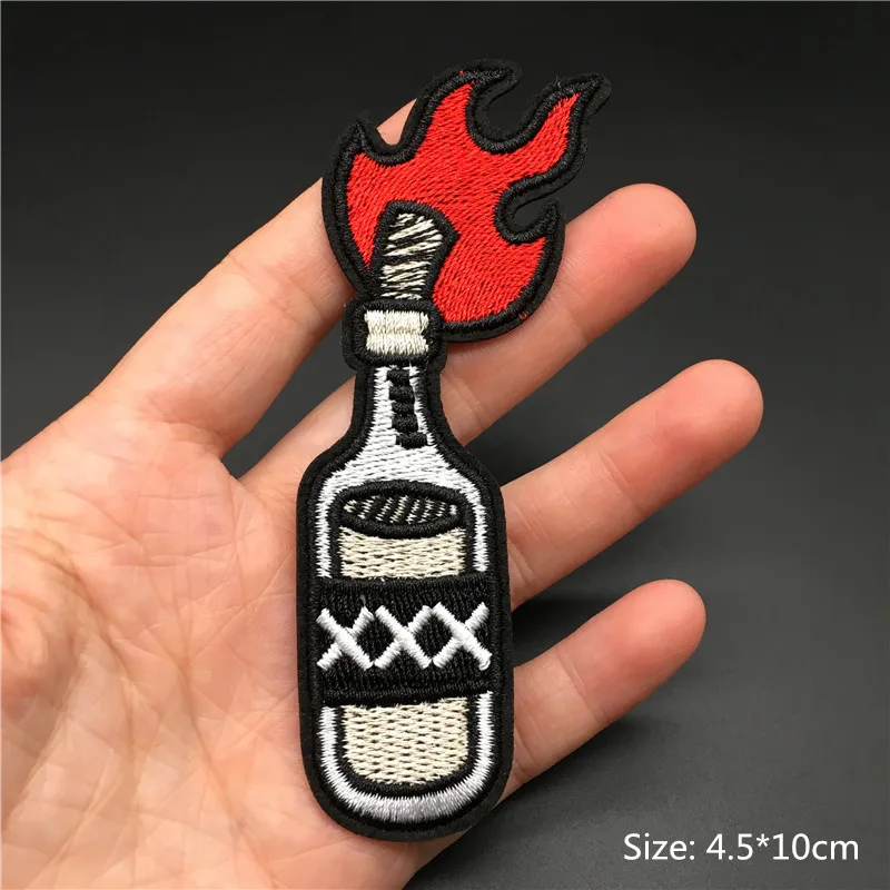 Fire the Flame - parche bordado para planchar ropa - imagen 2