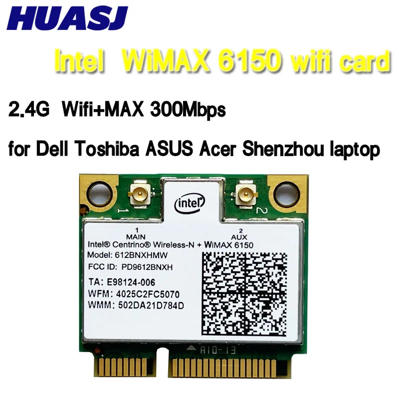HUASJ - Tarjeta de red Mini PCI-E