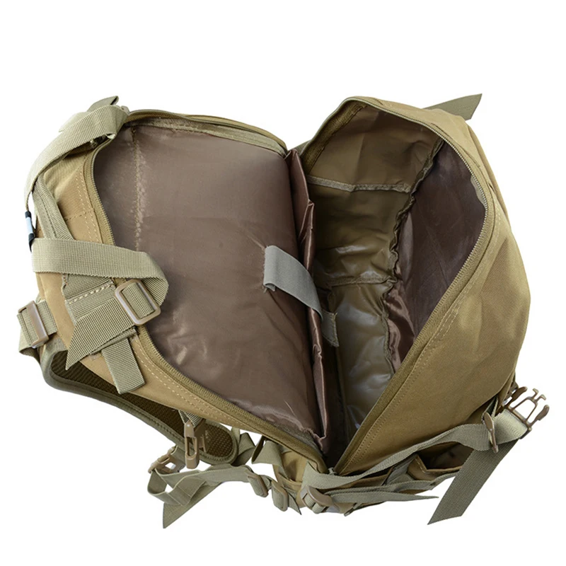 Mochila táctica hombre MOLLE para acampar escalada senderismo - imagen 2