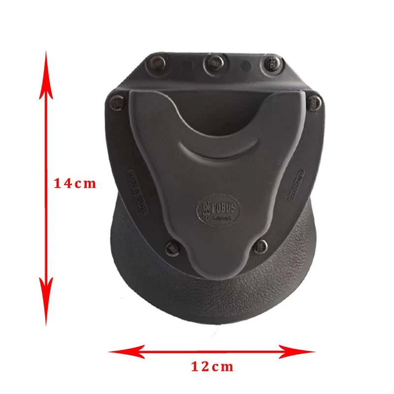 Funda táctica esposas oculta con cinturón negro