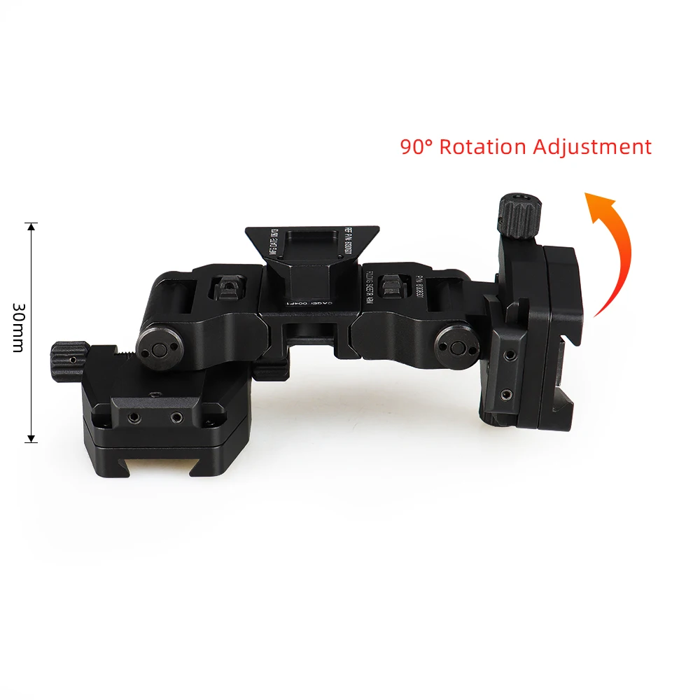 ET Dragon Adaptador montura visión nocturna PVS-14 ajustable puente - imagen 5