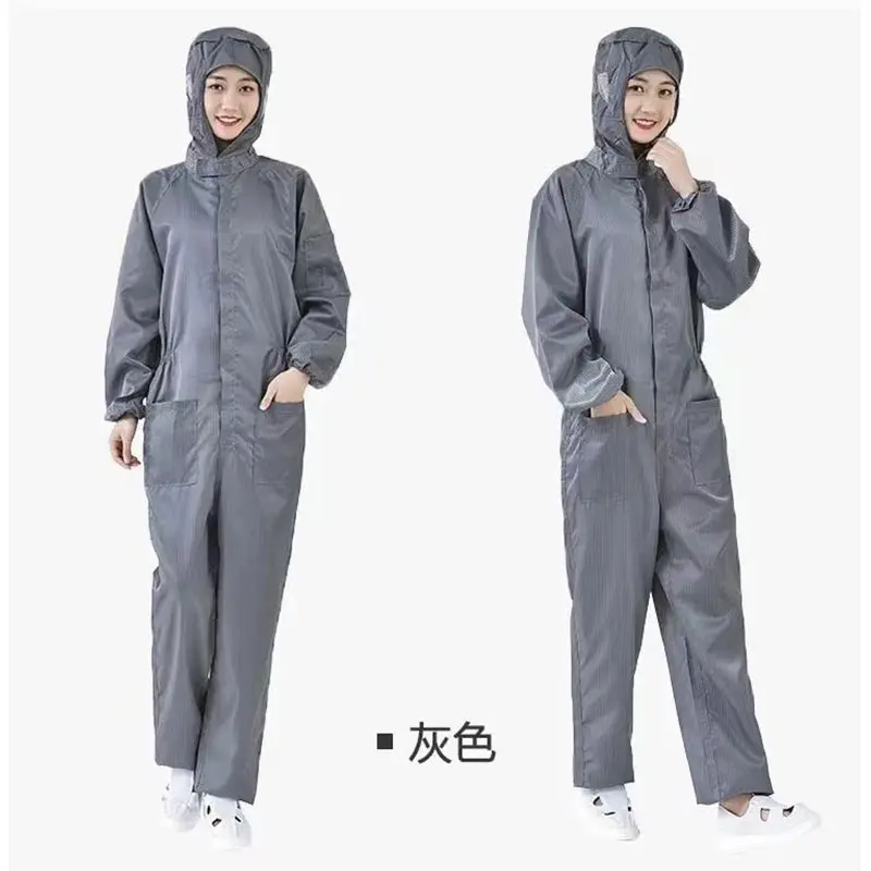 Mono de trabajo unisex anti-polvo con cremallera - imagen 4