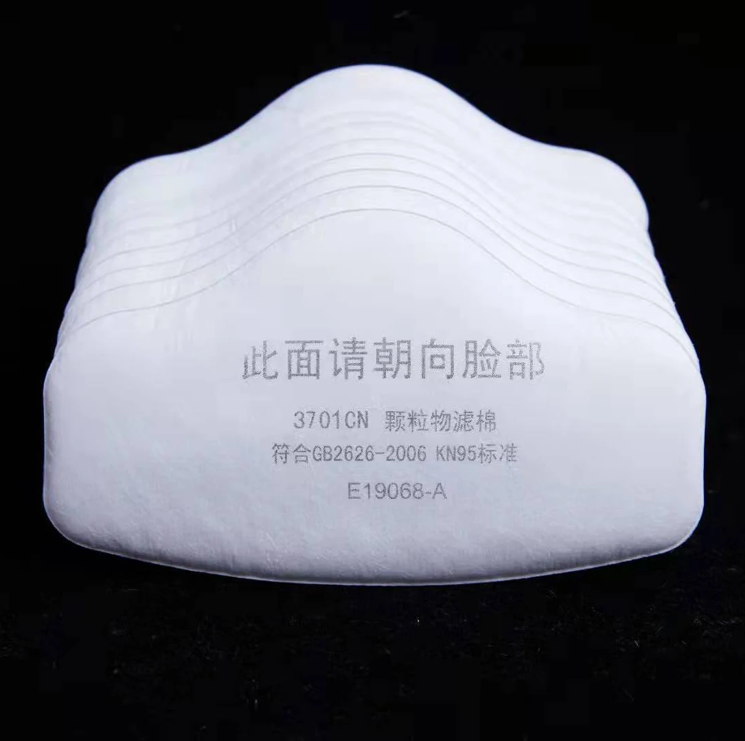 3M 3200/HF52 filtro de mascarilla algodón reutilizable - imagen 5