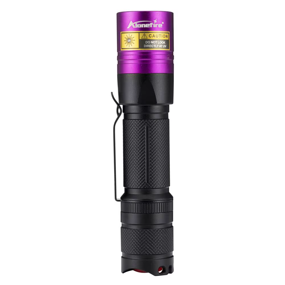 Linterna luz negra UV 365nm – Detector profesionales mascotas y minerales - imagen 2