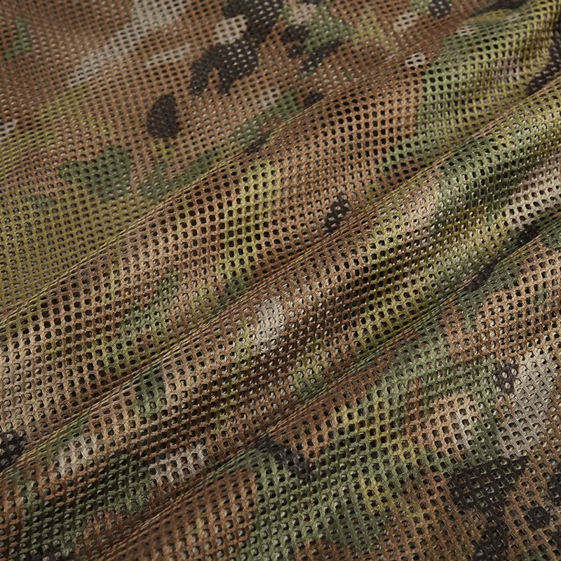 Detalle de la textura y patrón de camuflaje