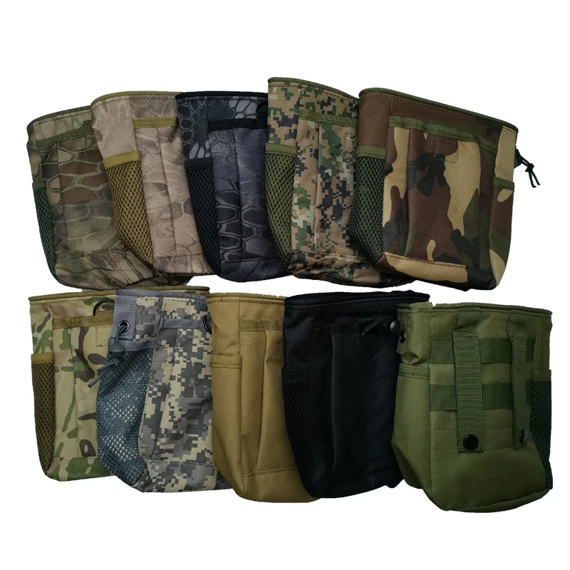 Bolsa táctica MOLLE camuflaje para airsoft, paintball y caza - imagen 3