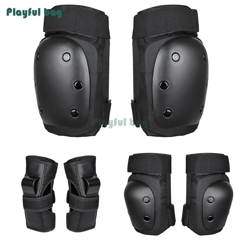 Set protectores patinaje rodilleras muñequeras para todos - imagen 2
