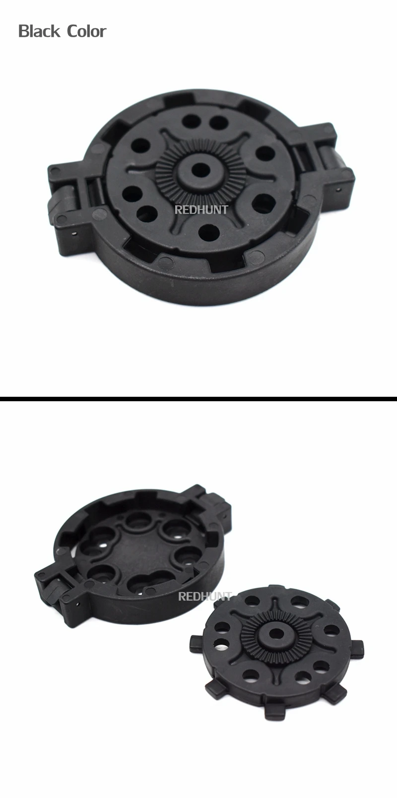 Detalle del sistema de montaje Molle