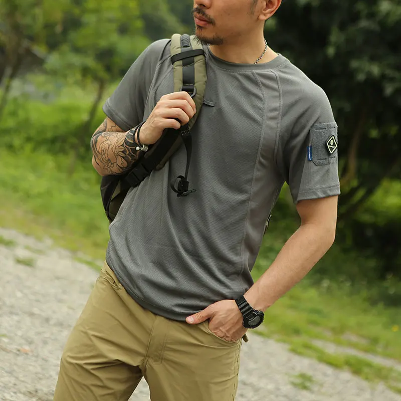 Camiseta táctica Emersongear UMP camuflaje lagarto azul - imagen 5