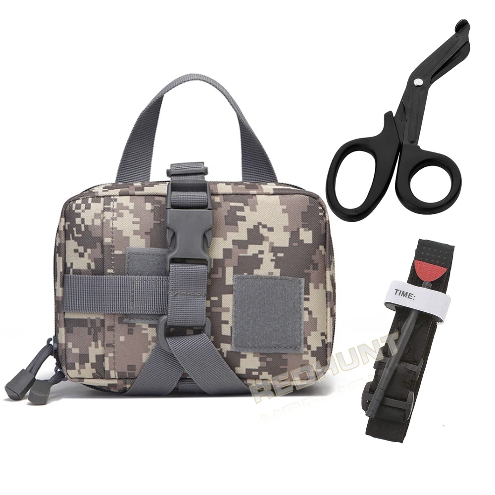 Bolsa médica táctica IFAK MOLLE Rip-Away – Primeros auxilios EMT - imagen 4