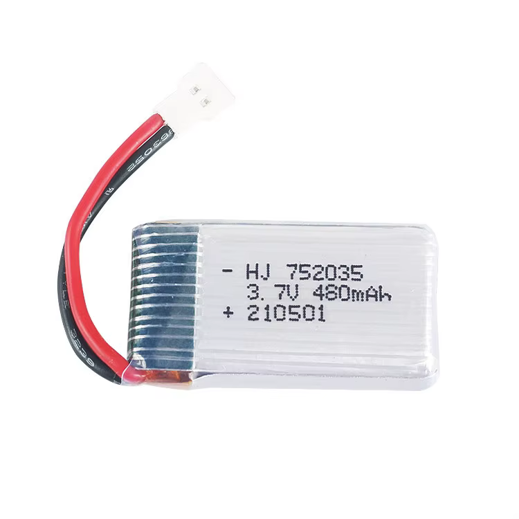 H31 Batería recargable 3,7V 480mAh para drones H107 KY101 E33C - imagen 4