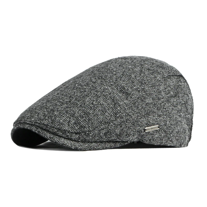 Gorra de pico pato espiga con visera para otoño e invierno - imagen 2