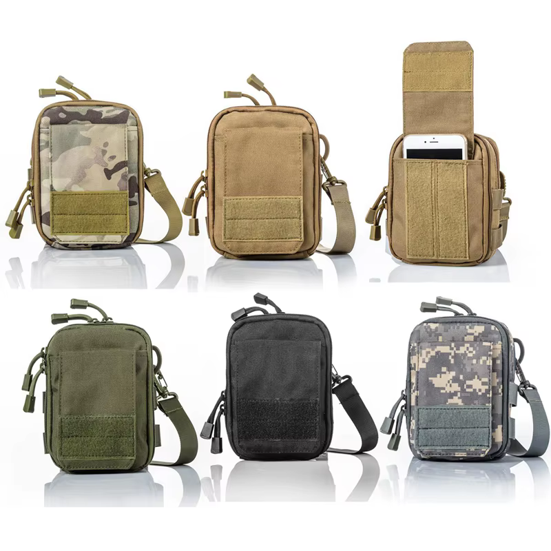Bandolera táctica cruzada – Bolsa portapasaportes viaje MOLLE