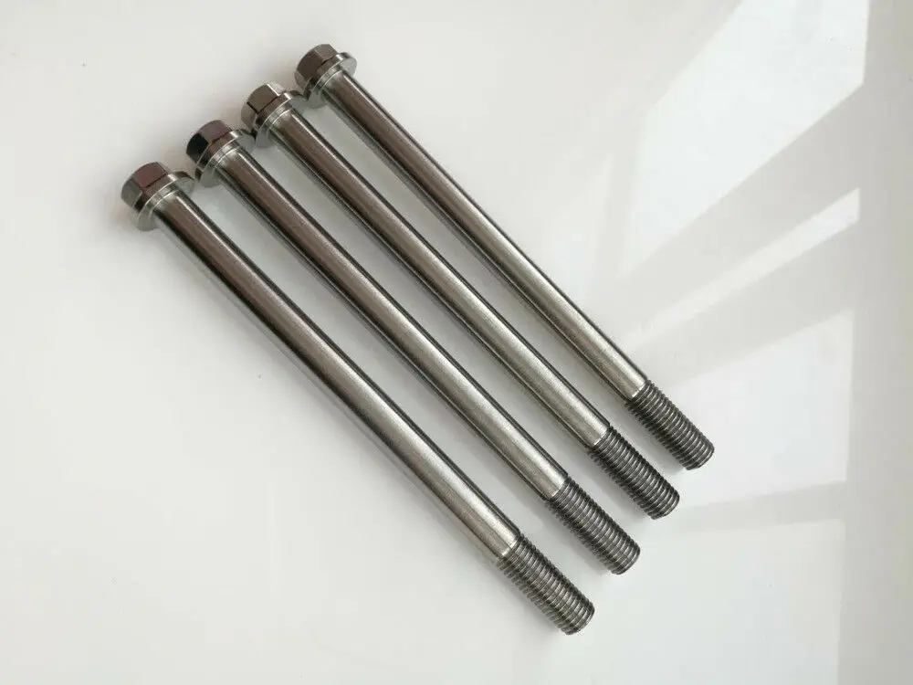 Tornillo de titanio M12 vástago largo – Alta resistencia táctica