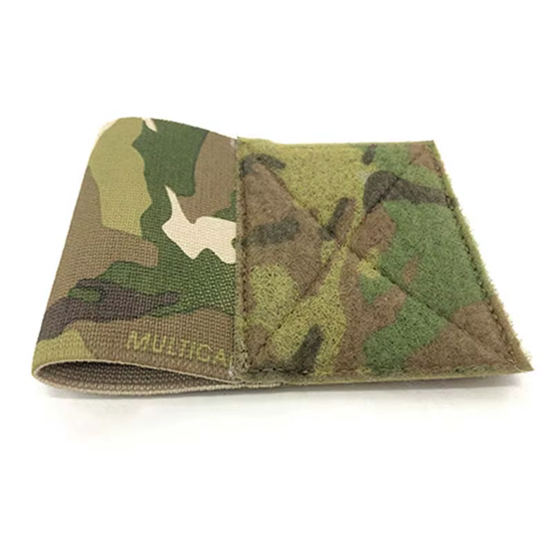 Detalle del sistema de enganche velcro