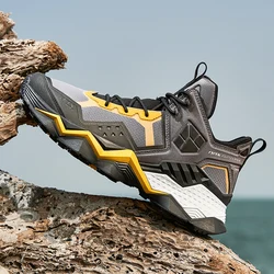 RAX Botas de trekking impermeables hombre montaña viaje