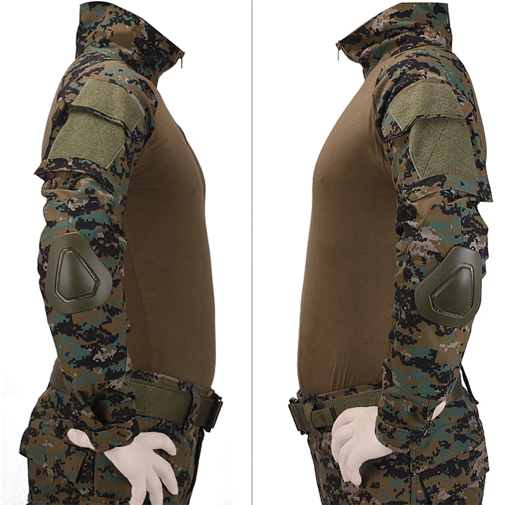 Uniforme de combate VULPO Jungle – Camisa y pantalón con protecciones - imagen 3